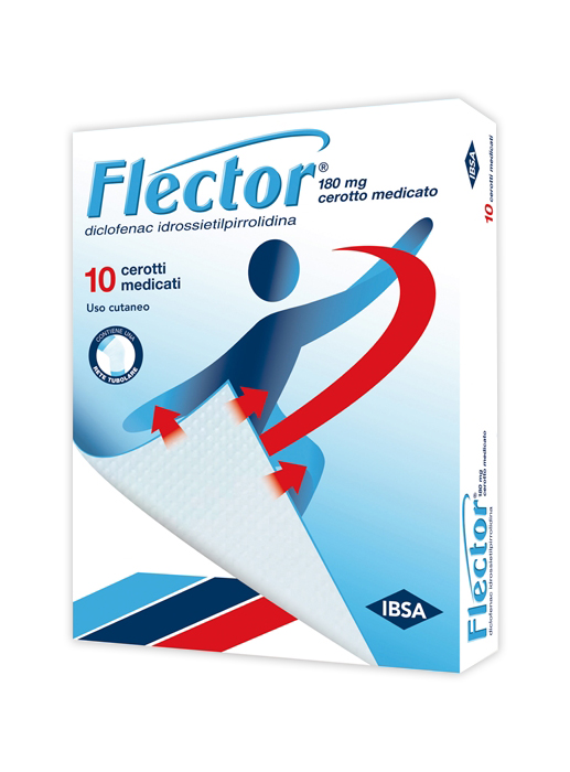 Flector 10 Cerotti Medicati 180 mg - Dolomiti e Natura