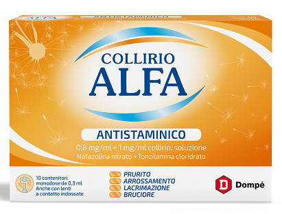 Collirio ALFA Antistaminico 10 Flaconcini Monodose - Dolomiti e Natura