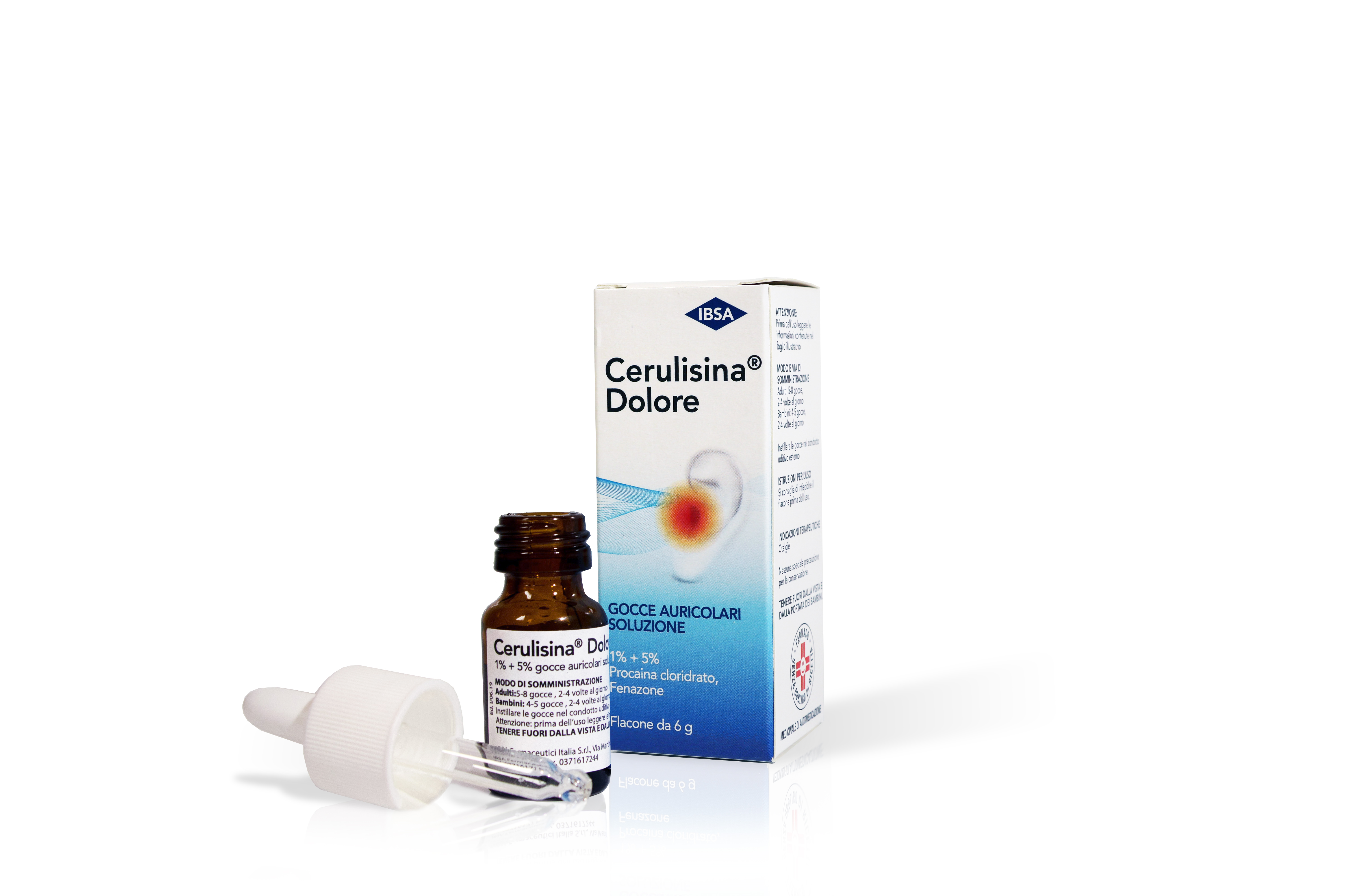Cerulisina Dolore Gocce Auricolari 6 g - Dolomiti e Natura