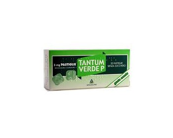 Tantum Verde P 20 Pastiglie Menta 3 mg - Dolomiti e Natura