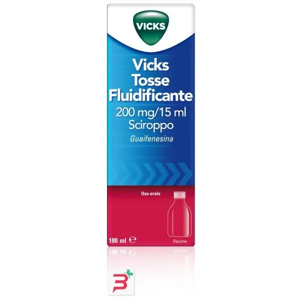 VICKS TOSSE FLUIDIF*FL 180ML - Dolomiti e Natura