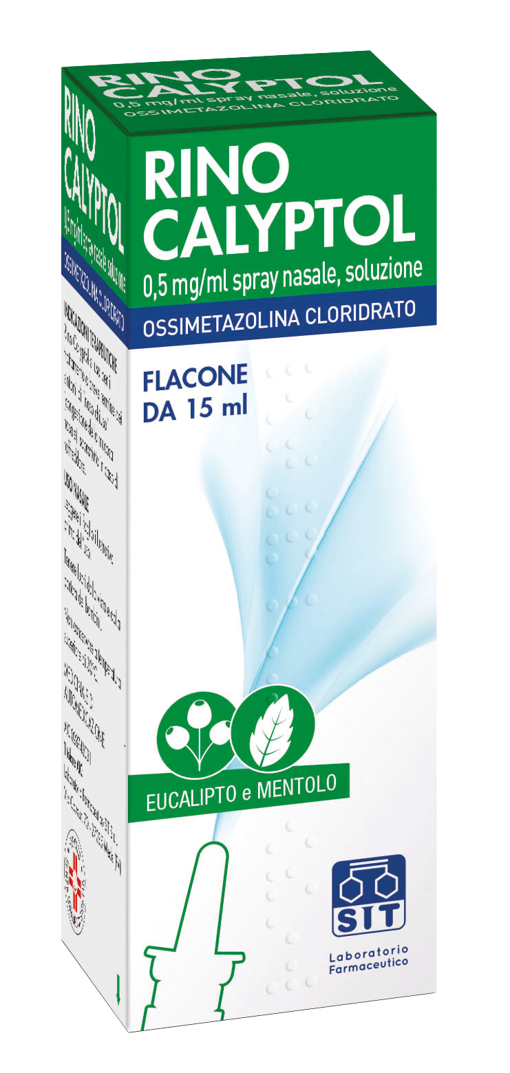Rino Calyptol Spray Nasale Flacone 15 ml - Dolomiti e Natura