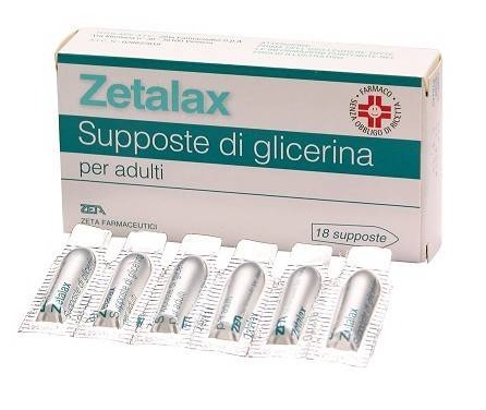 Zetalax Adulti 18 Supposte 2250 mg - Dolomiti e Natura