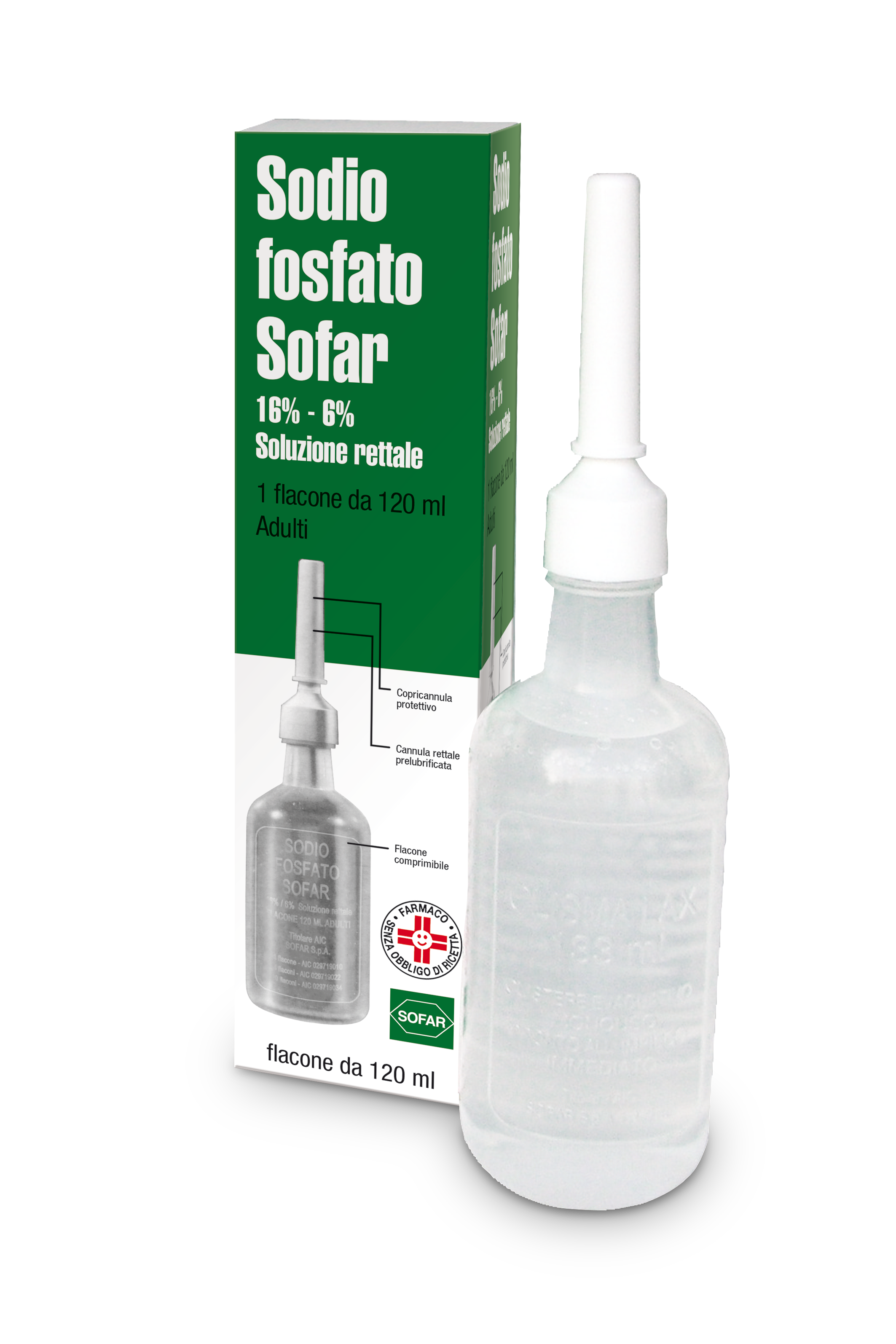 SODIO FOSFATO ALFA*RETT 120ML - Dolomiti e Natura