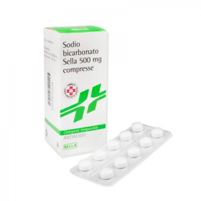 Sodio Bicarbonato 500 mg Sella 50 Compresse  - Dolomiti e Natura