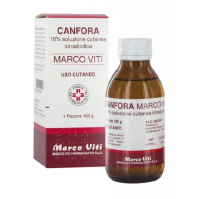 Canfora Marco Viti 10% Soluzione Cutanea 100 g - Dolomiti e Natura