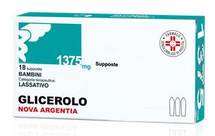Glicerolo Bambini Nova Argentia 18 Supposte 1375 mg - Dolomiti e Natura