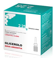 Glicerolo Nova Argentia Soluzione Rettale Prima Infanzia 6 Contenitori 2,25 g - Dolomiti e Natura