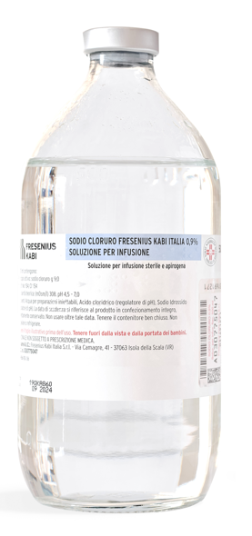 SODIO CLORURO FKI*0,9% 500ML - Dolomiti e Natura