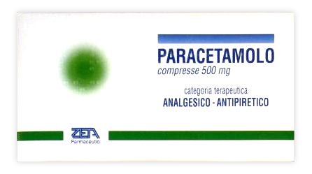 Zeta Paracetamolo 500 mg 20 Compresse - Dolomiti e Natura