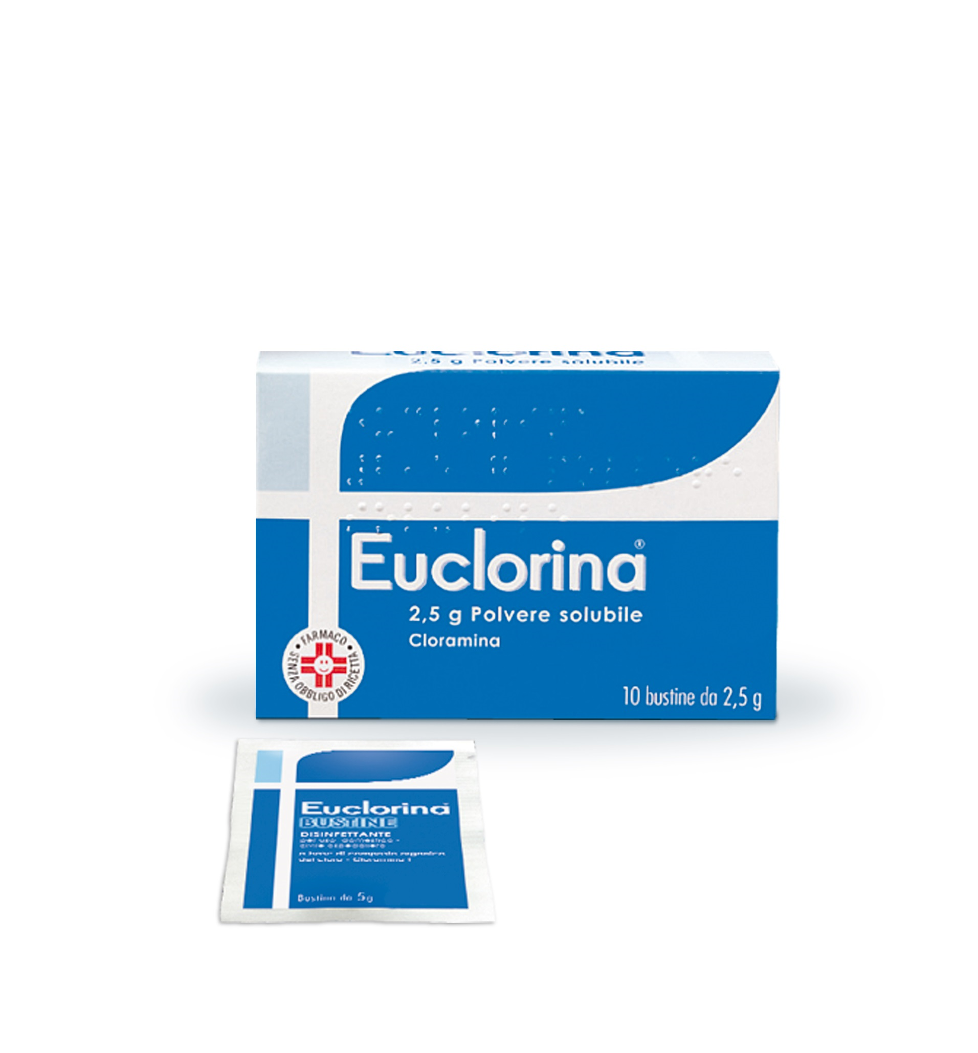 Euclorina Polvere Solubile 10 Buste 2,5 g - Dolomiti e Natura