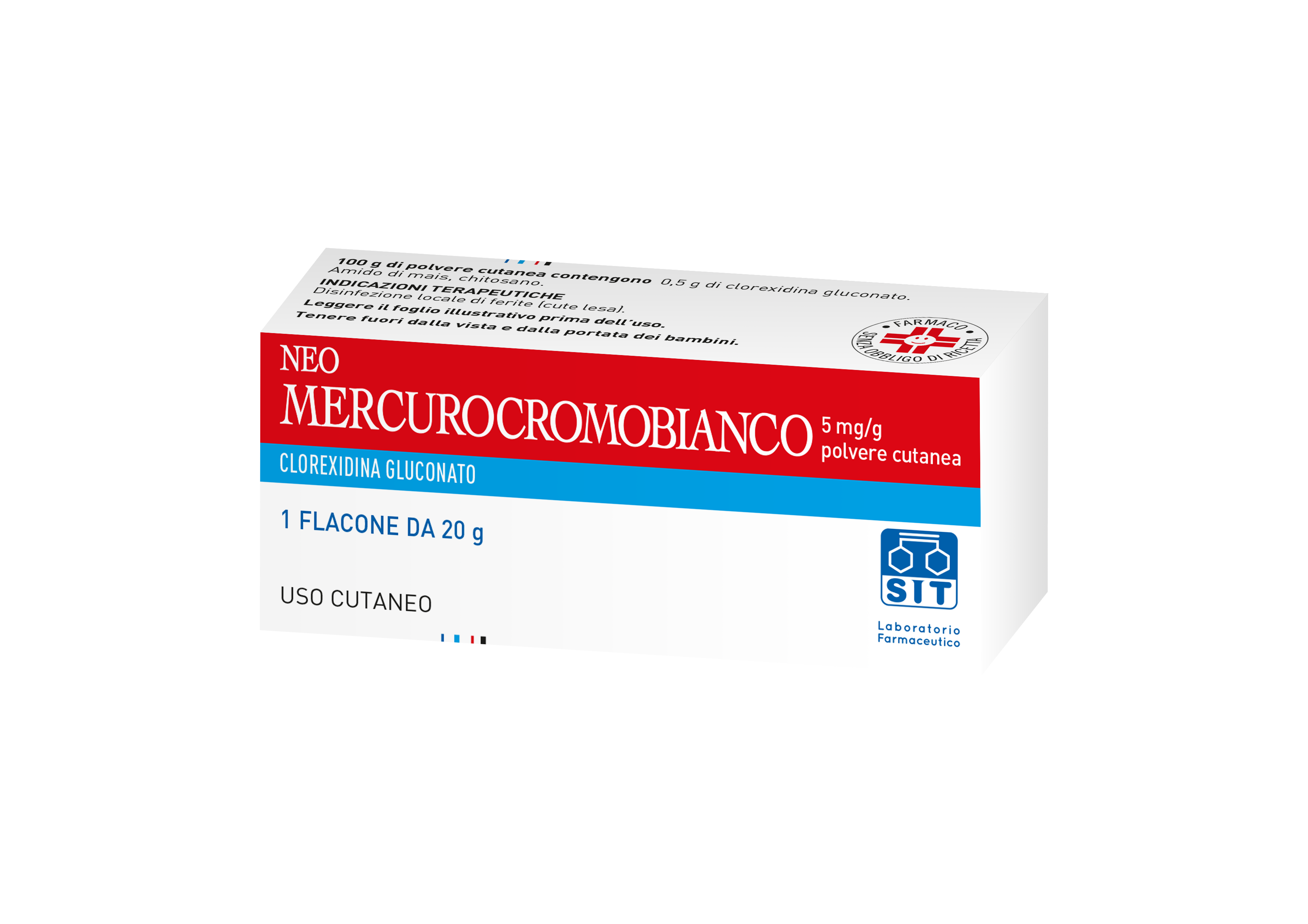 NEOMERCUROCROMO BIANCO*POLV20G - Dolomiti e Natura