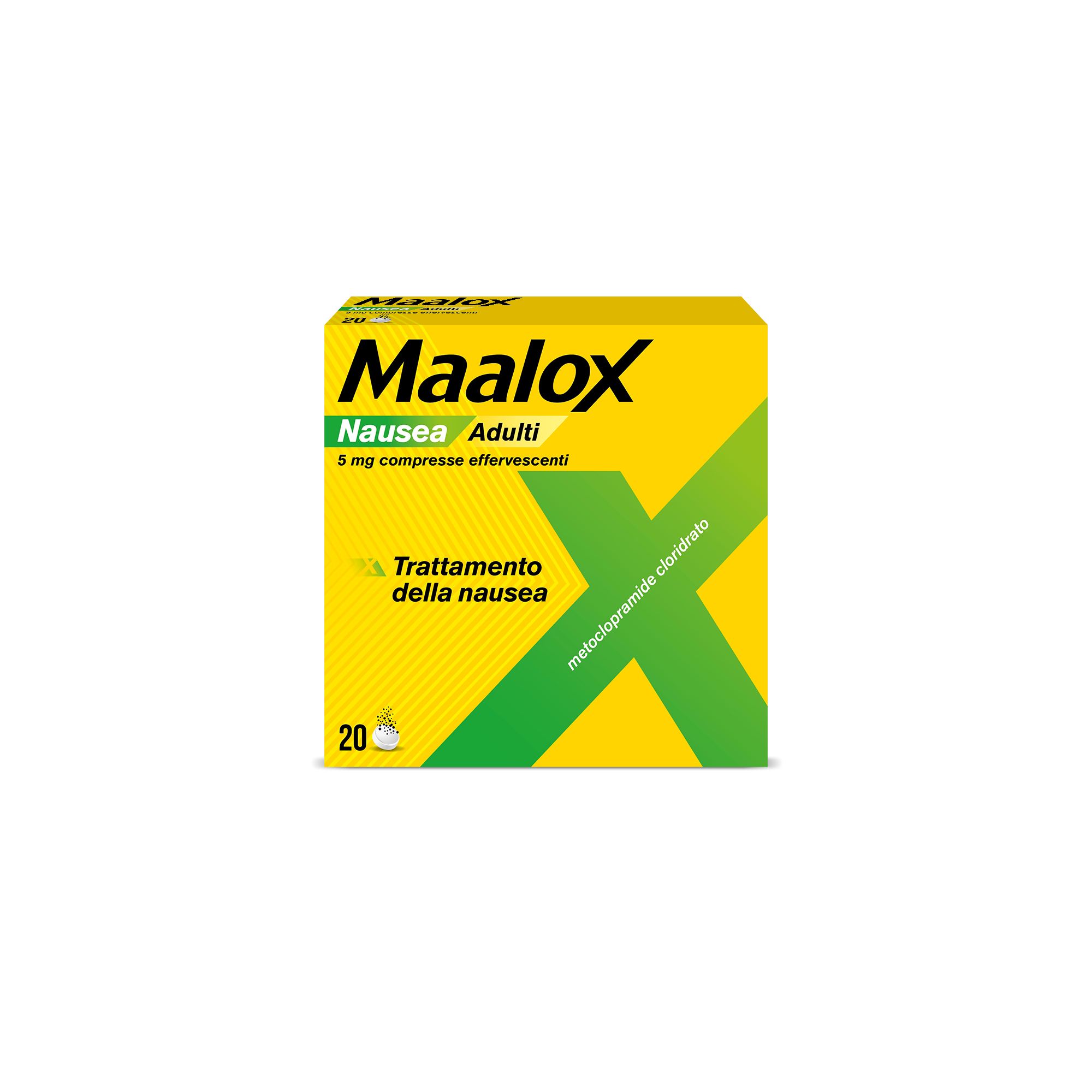 Maalox Nausea 20 Compresse Effervescenti 5 mg - Dolomiti e Natura