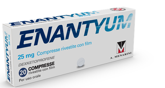 Enantyum 20 Compresse Rivestite 25 mg - Dolomiti e Natura