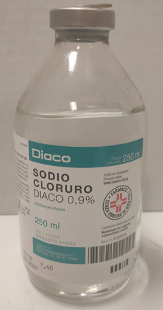 SODIO CLORURO DIACO*0,9% 250ML - Dolomiti e Natura
