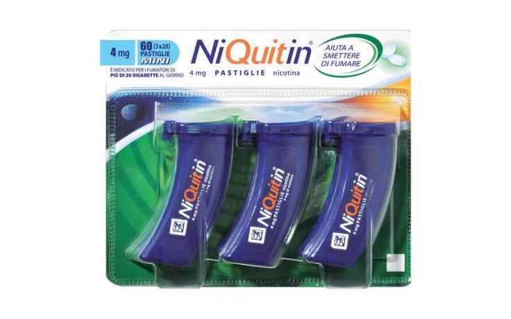 NIQUITIN*60PASTL 4MG MENTA FL - Dolomiti e Natura