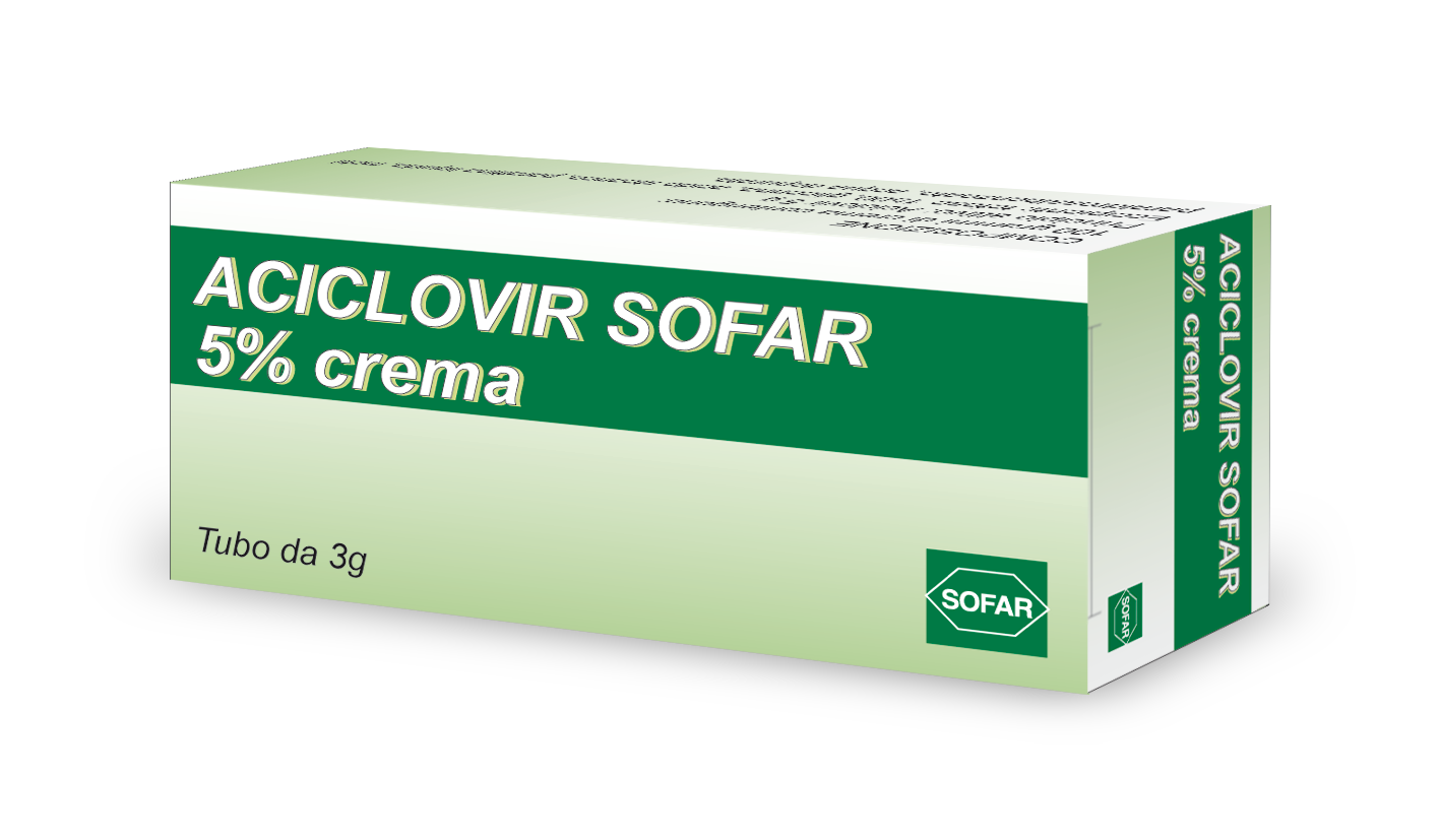 Aciclovir Sofar 5% 3 g - Dolomiti e Natura