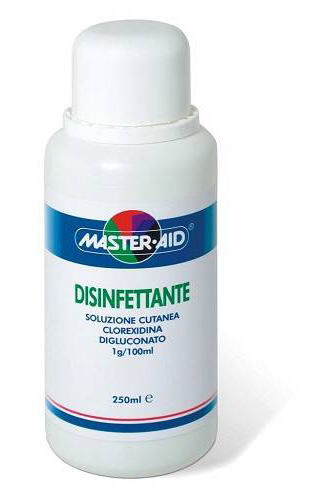 Master-Aid Disinfettante Soluzione Cutanea 250 ml - Dolomiti e Natura