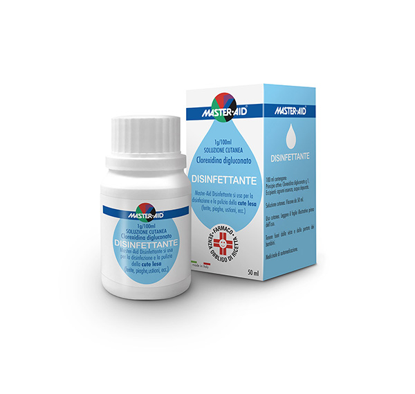 Master-Aid Disinfettante Soluzione Cutanea 50 ml - Dolomiti e Natura