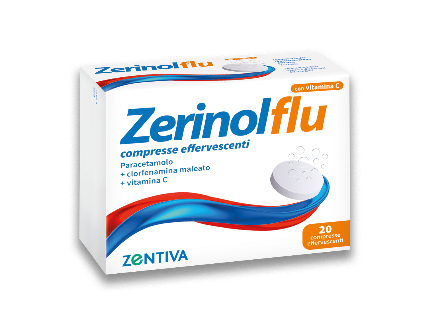 Zerinolflu 20 Compresse Effervescenti - Dolomiti e Natura