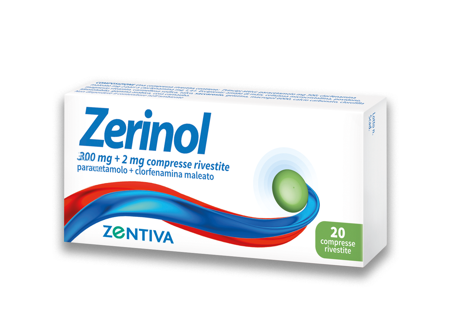 Zerinol 20 Compresse Rivestite 300 mg + 2 mg - Dolomiti e Natura