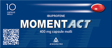 MomentAct 10 Capsule Molli 400 mg - Dolomiti e Natura