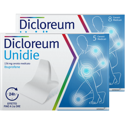 Dicloreum Unidie 8 Cerotti Medicati - Dolomiti e Natura