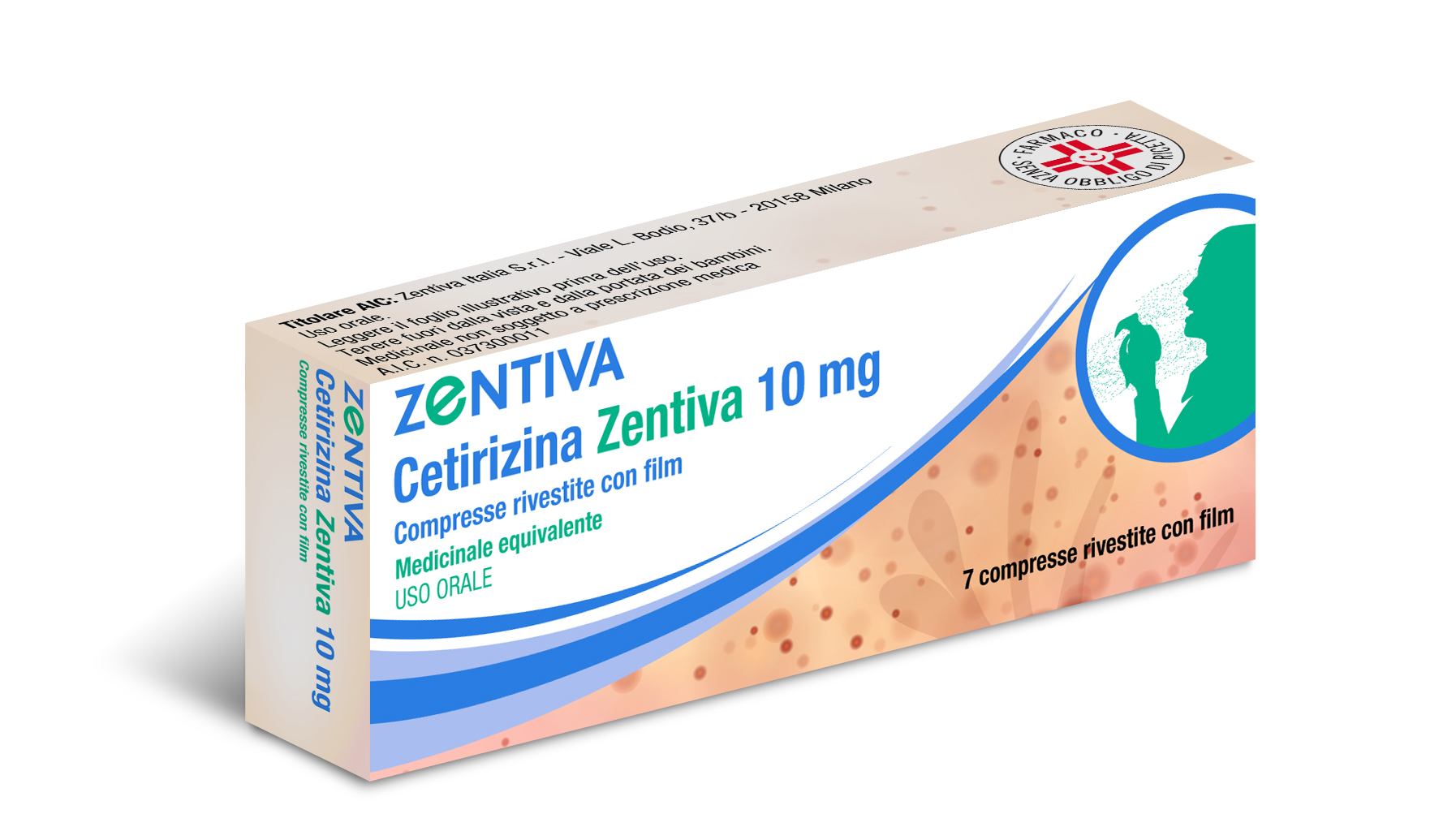 CETIRIZINA ZENT*7CPR RIV 10MG - Dolomiti e Natura
