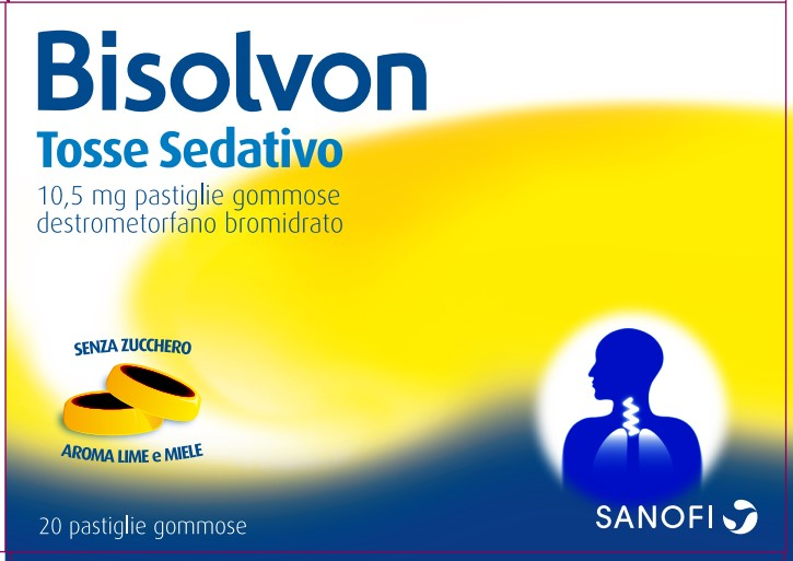 Bisolvon Tosse Sedativo 20 Pastiglie Gommose 10,5 mg - Dolomiti e Natura