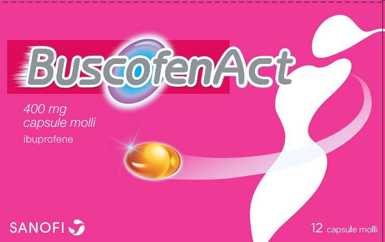 Buscofen Act 12 Capsule Molli 400 mg - Dolomiti e Natura