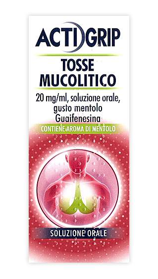 Actigrip Tosse Mucolitico Flacone 150 ml - Dolomiti e Natura
