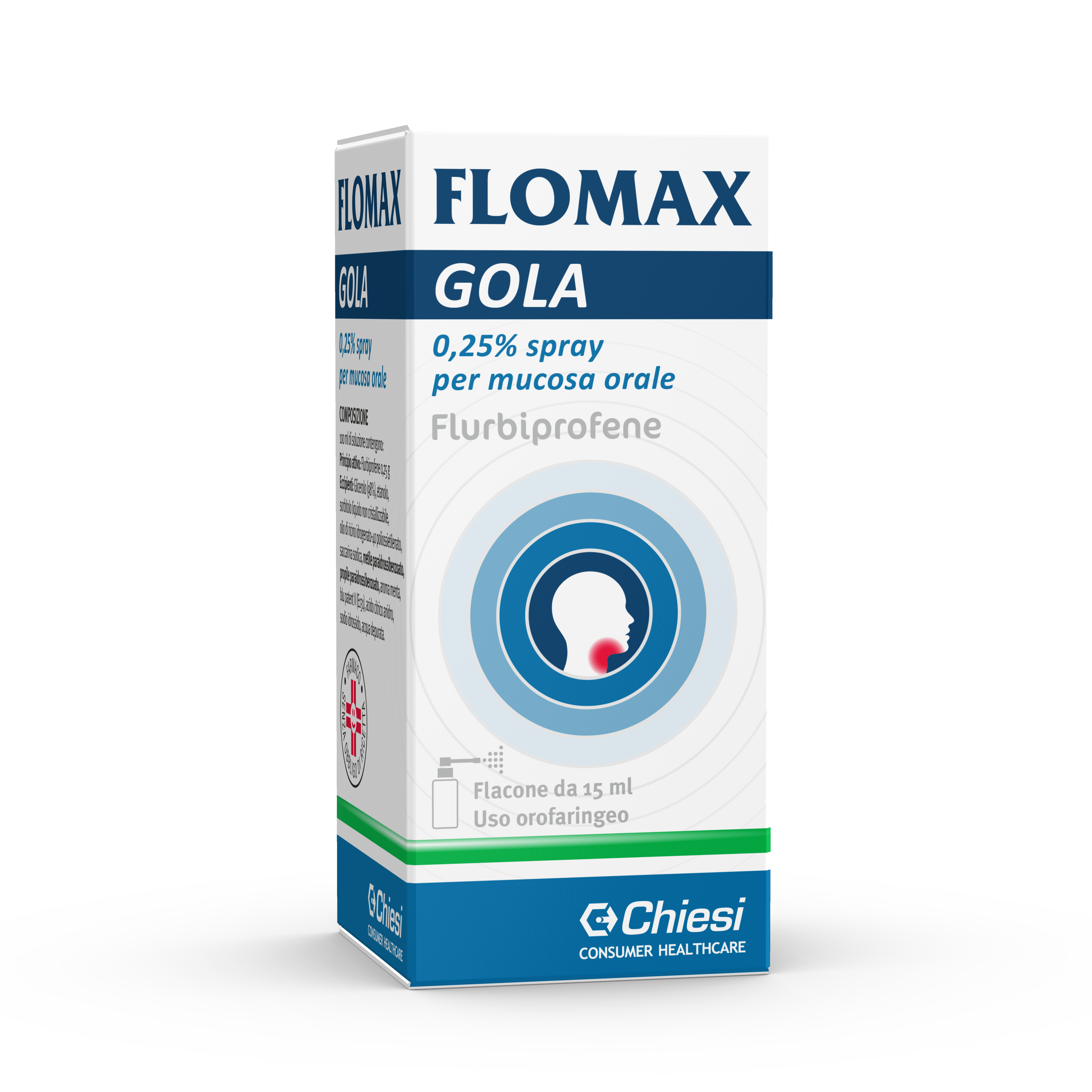 Fluibron Gola Spray 15 ml - Dolomiti e Natura