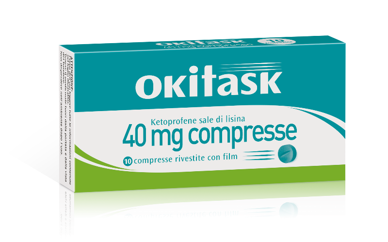 Okitask 10 Compresse Rivestite 40 mg - Dolomiti e Natura