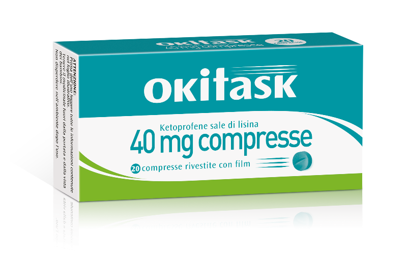 Okitask 20 Compresse Rivestite 40 mg - Dolomiti e Natura