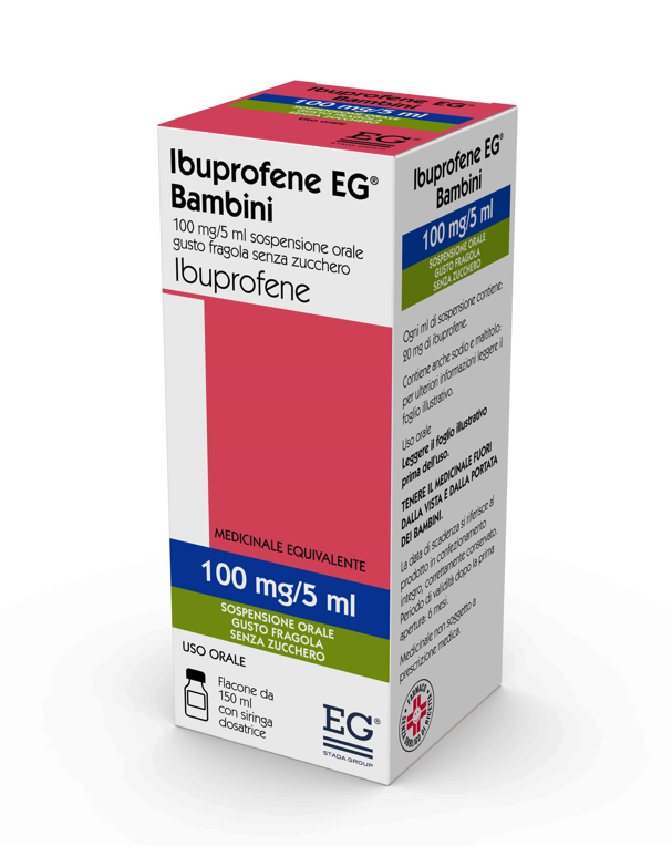IBUPROFENE EG*BB 150ML FRAGOLA - Dolomiti e Natura