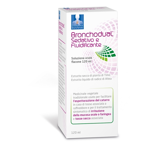 BRONCHODUAL SEDATIVO FLU*120ML - Dolomiti e Natura