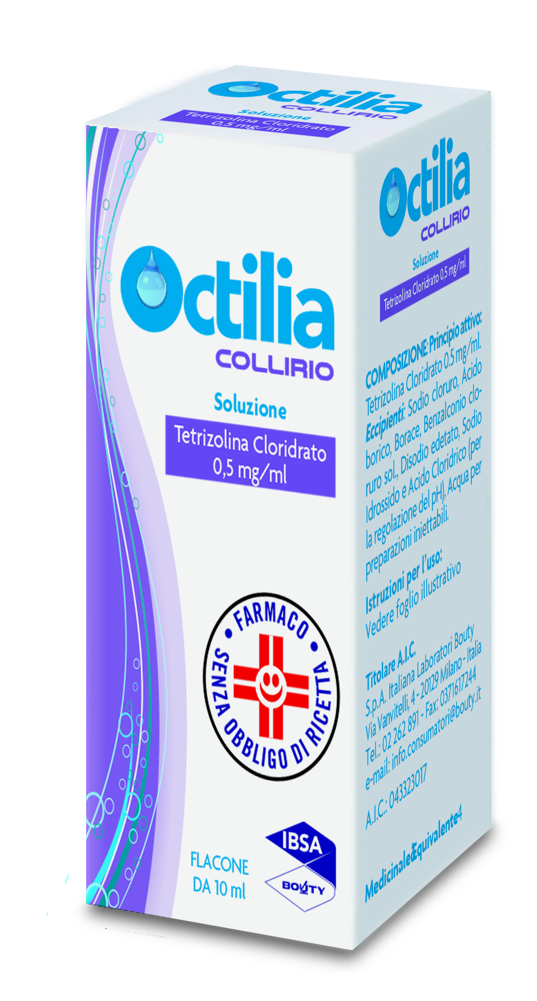 Octilia Collirio 0,5 mg / ml Soluzione 10 ml - Dolomiti e Natura