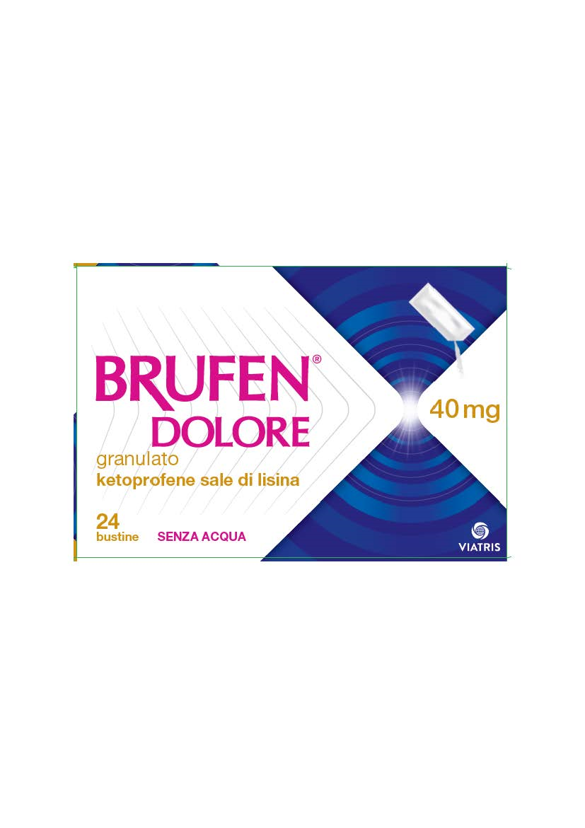 Brufen Dolore 40 mg 24 Bustine Orosolubili - Dolomiti e Natura