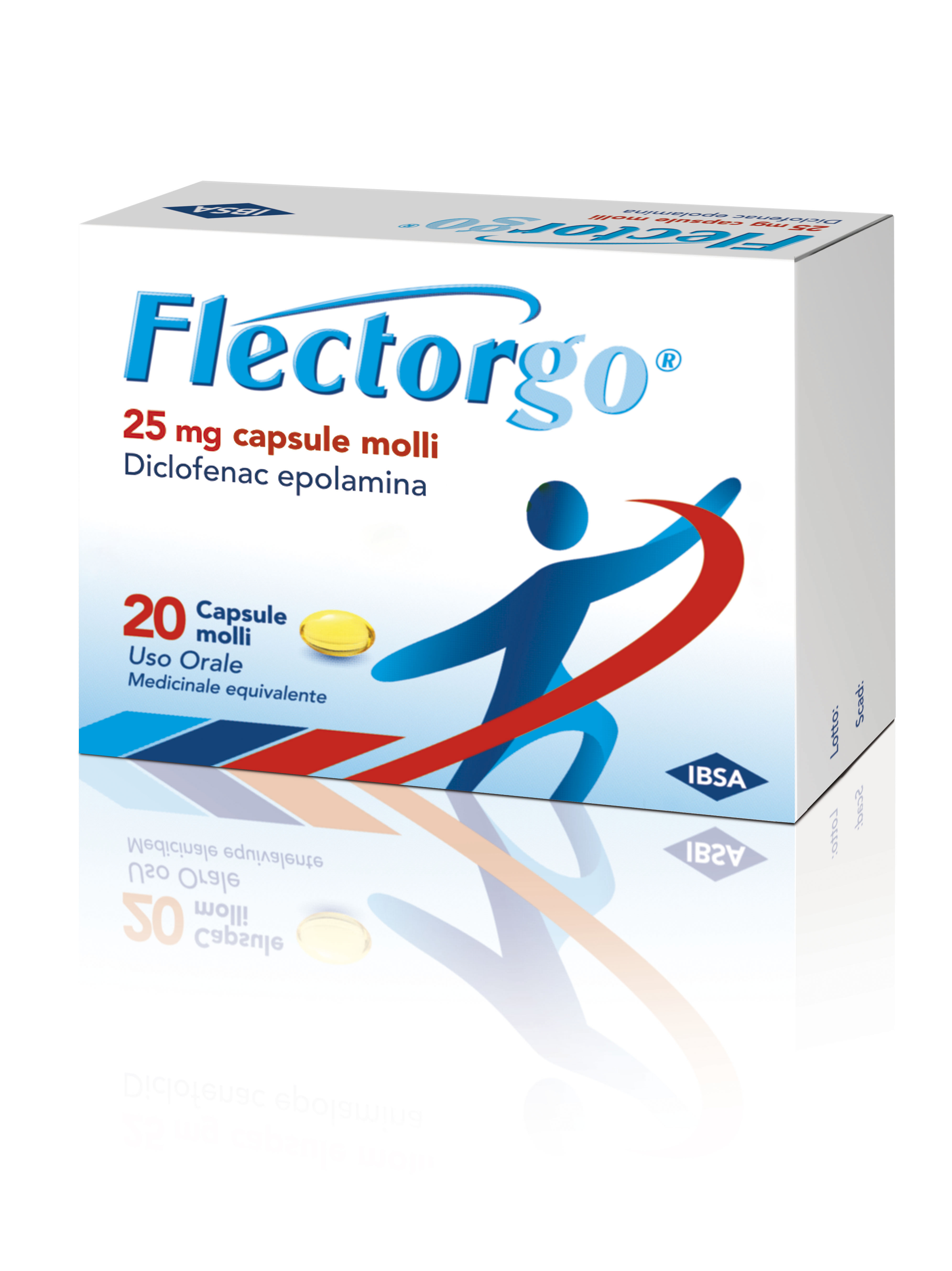 FlectorGo 25 mg 20 Capsule - Dolomiti e Natura