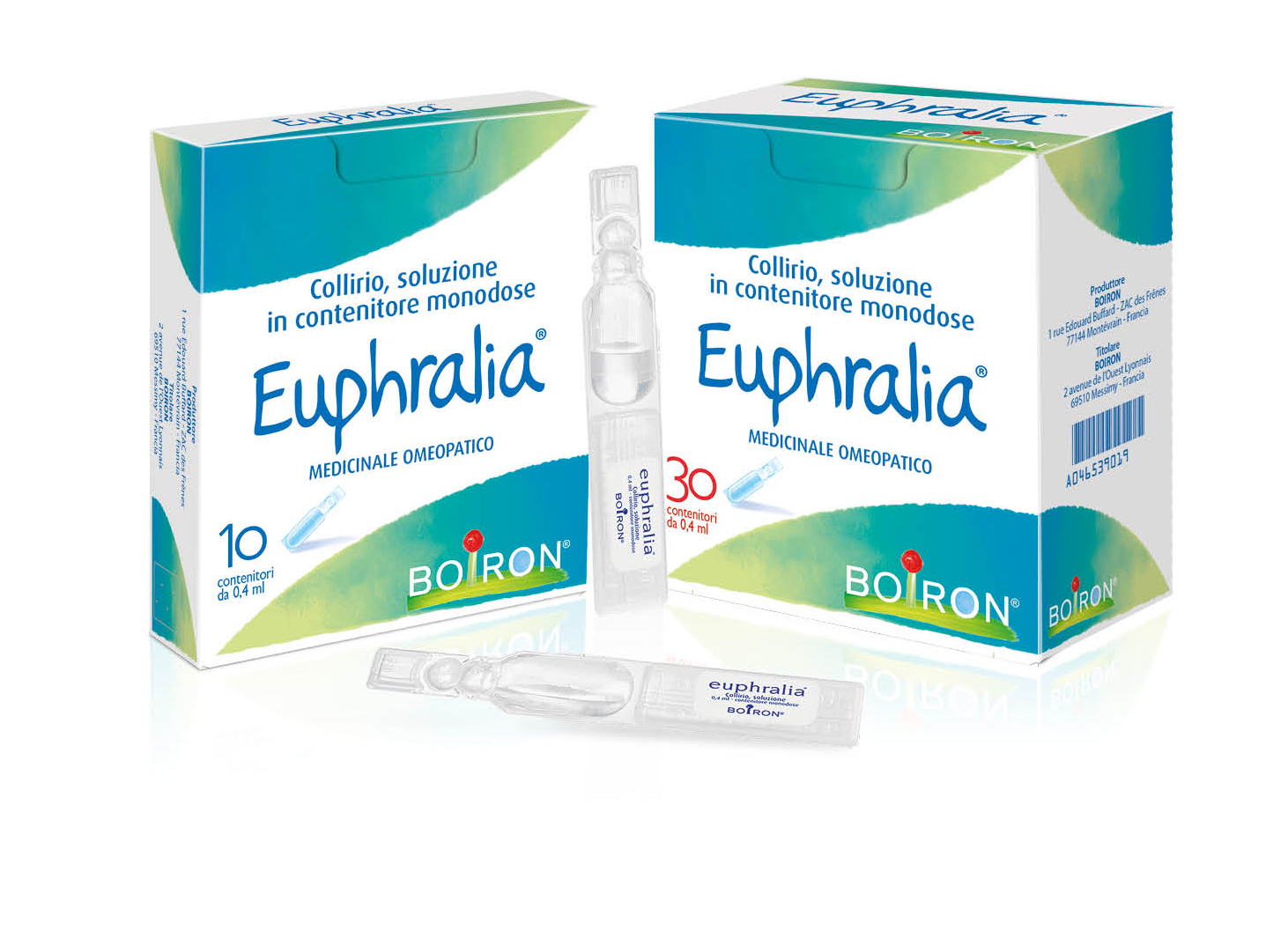 Euphralia Colliro 10 Contenitori Monodose 0,4 ml - Dolomiti e Natura