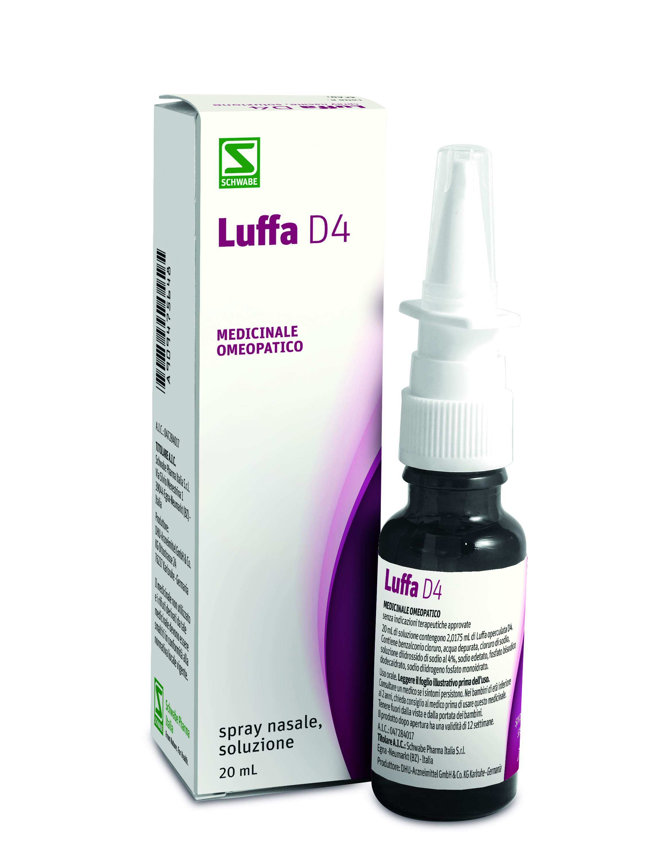 LUFFA*D4 SPRAY NASALE 1FL 20ML - Dolomiti e Natura