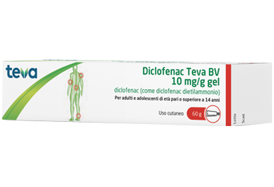 DICLOFENAC TEVA*GEL 60G 10MG/G - Dolomiti e Natura