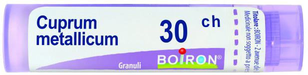 CUPRUM METALLICUM 30 CH GRANULI - Dolomiti e Natura