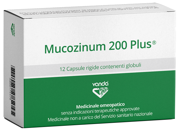 VANDA MUCOZINUM 200 PLUS 12 CAPSULE - Dolomiti e Natura