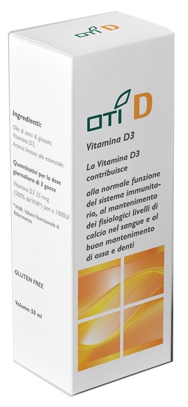 OTI D VITAMINA D3 GOCCE 50ML - Dolomiti e Natura