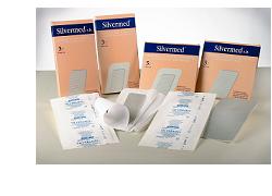 MEDICAZIONE STERILE A BASE DI ARGENTO SENZA BORDO ADESIVO SILVERMED SB AG 10X20CM 3 PEZZI - Dolomiti e Natura