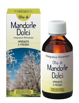 MANDORLE DOLCI OLIO VEGETALE 100 ML - Dolomiti e Natura