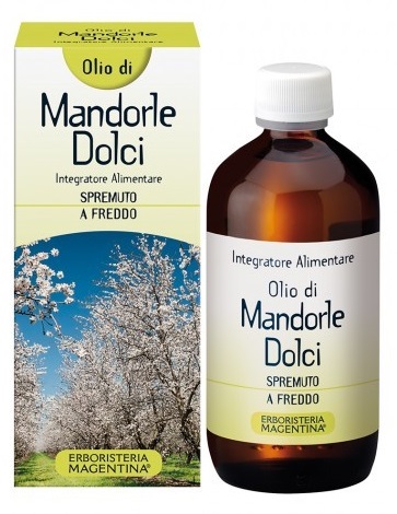 MANDORLE DOLCI OLIO VEGETALE 250 ML - Dolomiti e Natura