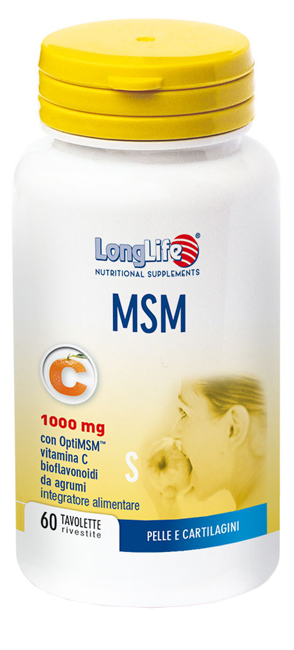 LONGLIFE MSM 1000 MG 60 TAVOLETTE - Dolomiti e Natura