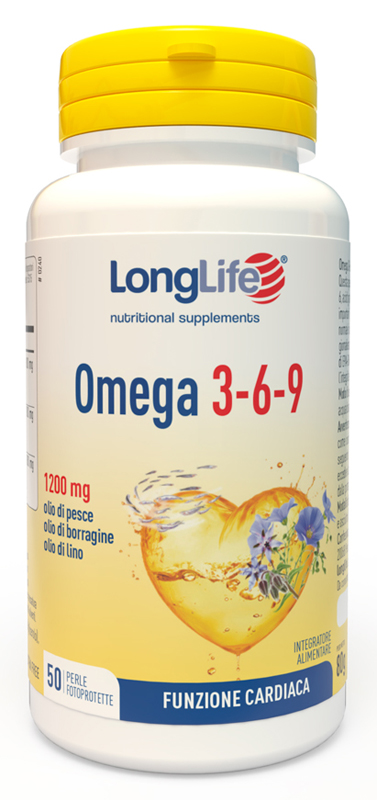 LONGLIFE OMEGA 3-6-9 50 PERLE FOTOPROTETTE - Dolomiti e Natura